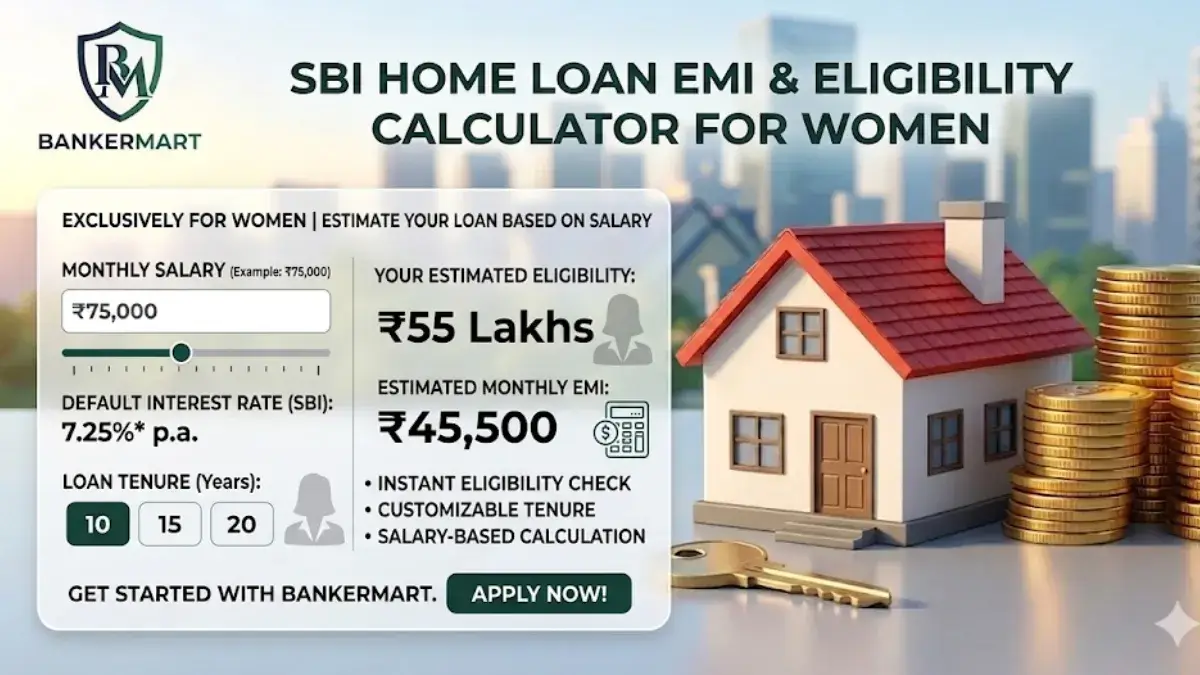 SBI Home Loan EMI Calculator for Women Based on Salary – Calculate Eligibility