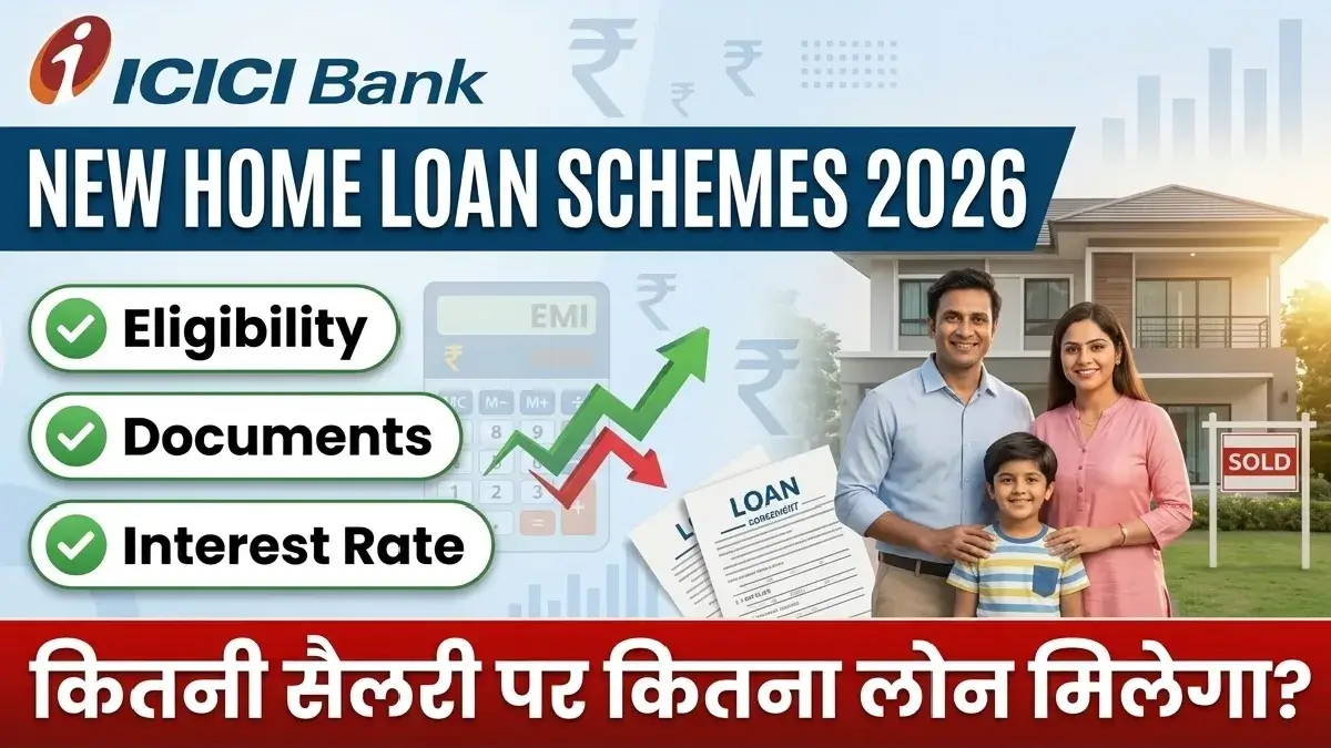 ICICI Bank Home Loan Interest Rate 2026: 7.45% ROI, EMI & Eligibility