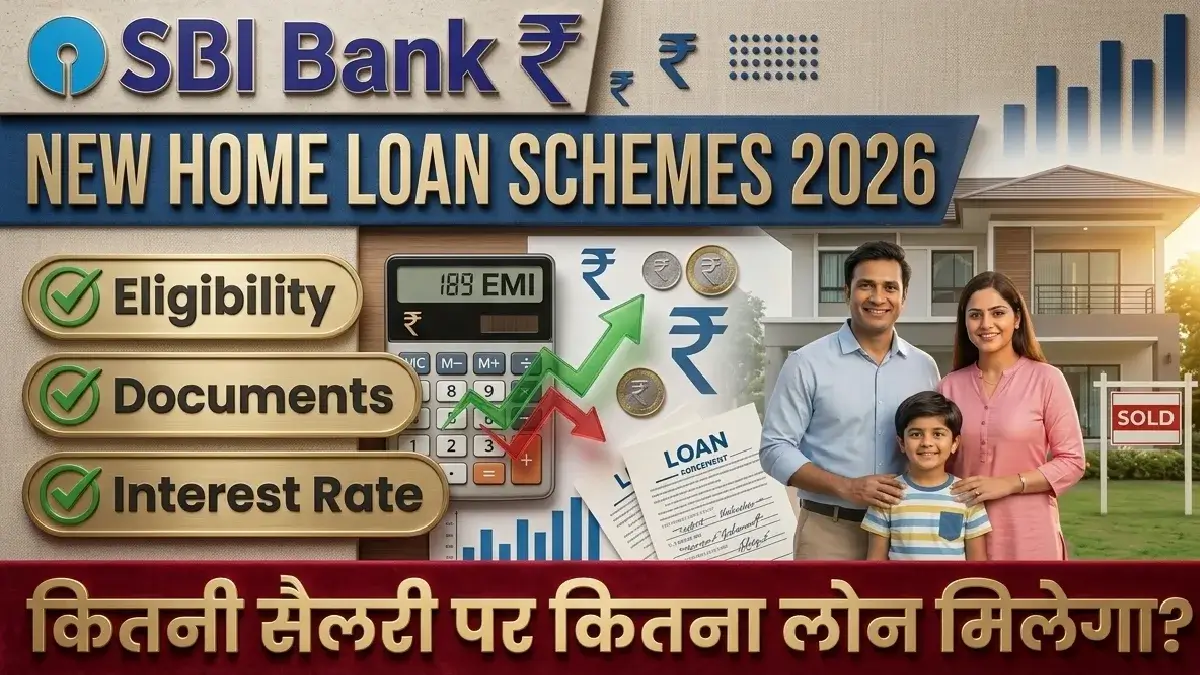 SBI Home Loan Interest Rate 2026: 7.25% ROI, EMI, Eligibility & No Hidden Charges