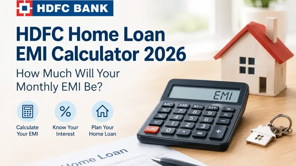 HDFC Bank home loan emi calculator based on salary: October 2026, Eligibilty, EMI