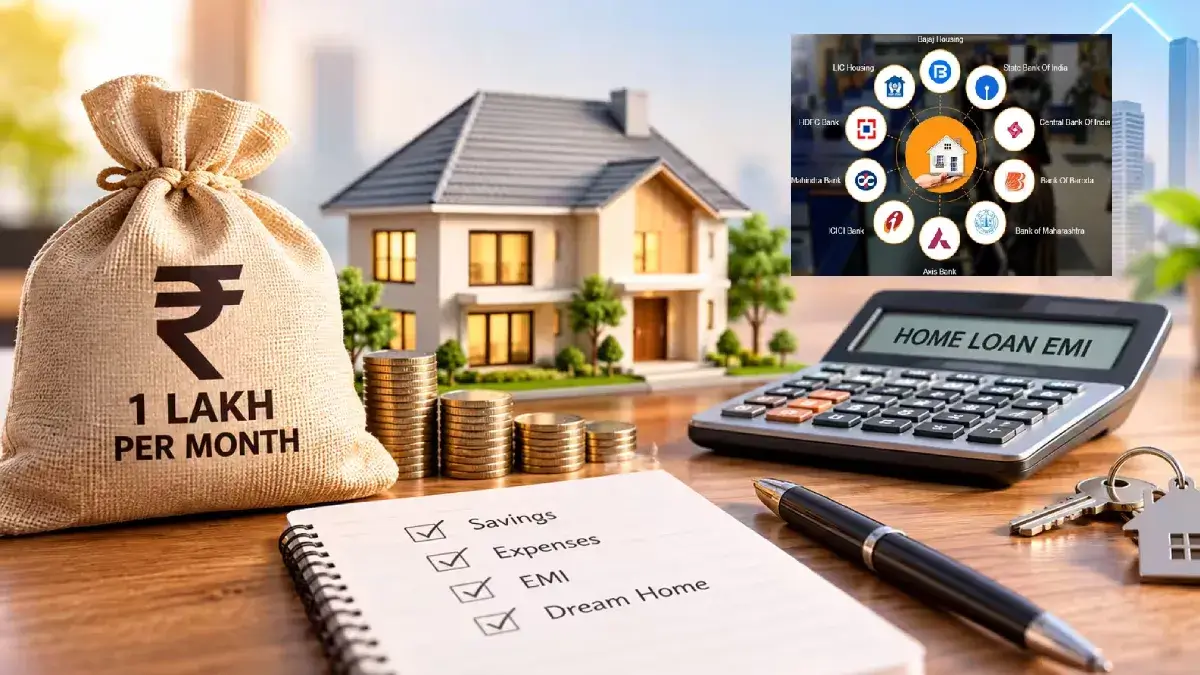 How much home loan can I get on 100000 salary | 2026 Campare SBI, PNB, BOI 